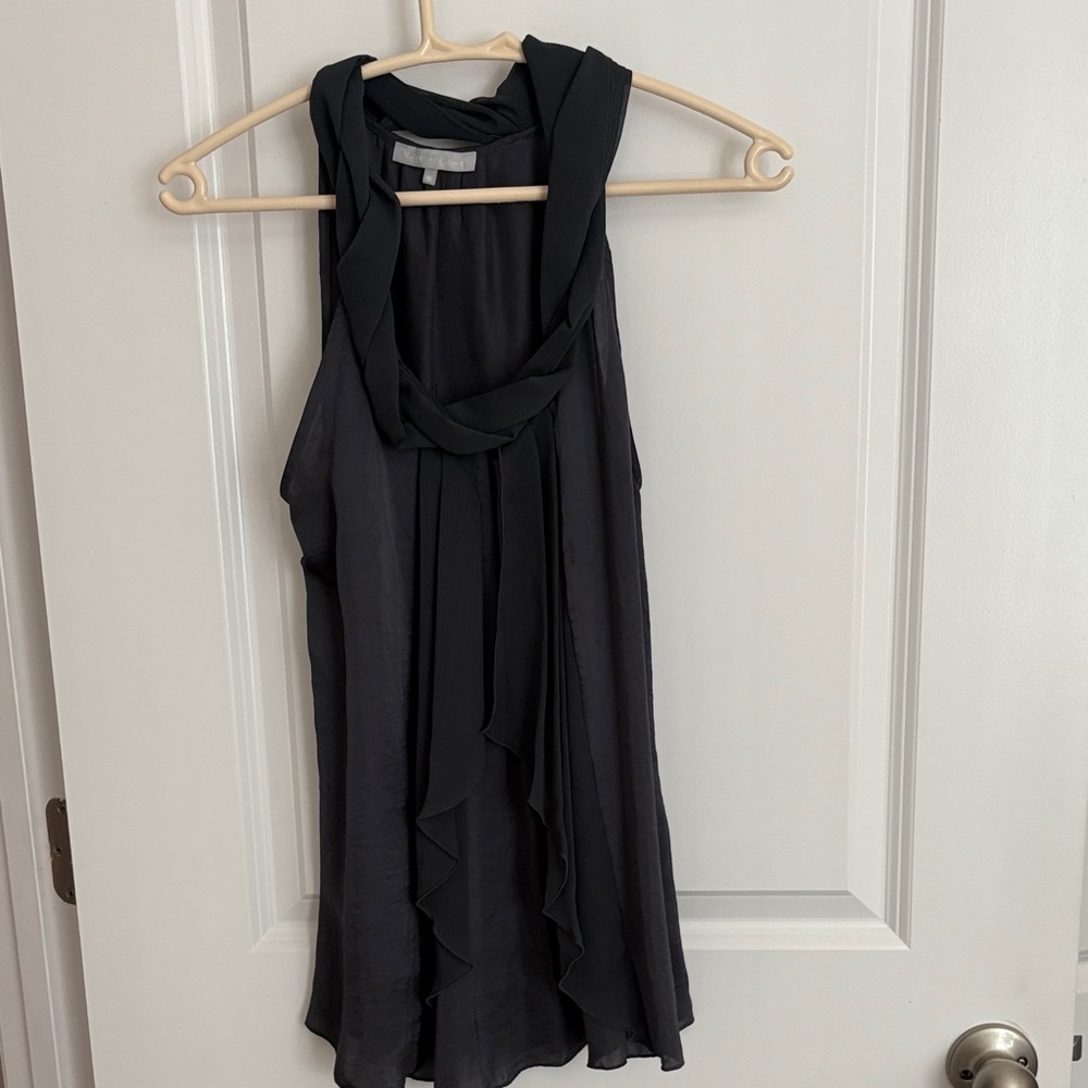 Violet & Claire Black Sleeveless Tunic